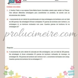 situações-problema interdisciplinares de matemática, ciências e geografia
